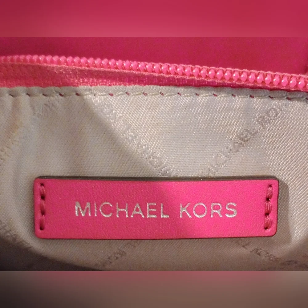 Michael Kors Maple Small Center Stripe Satchel - Picture 14 of 16